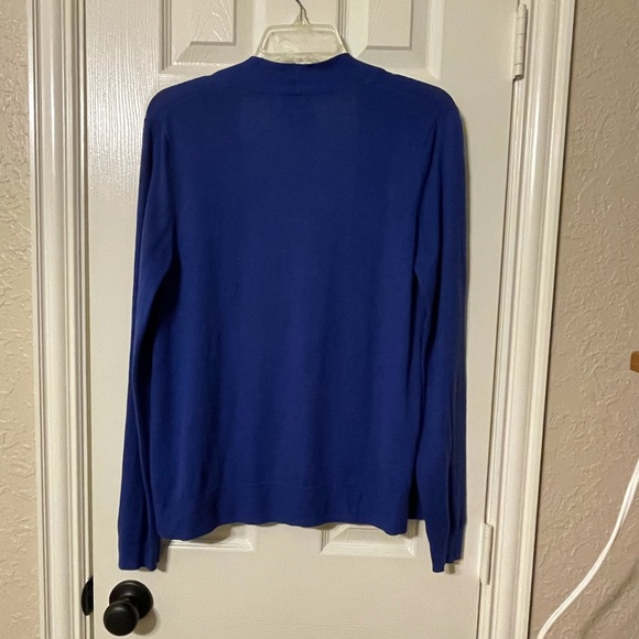 Cobalt Blue Old Navy Cardigan Sweater - Light Sweater - Picture 2 of 3